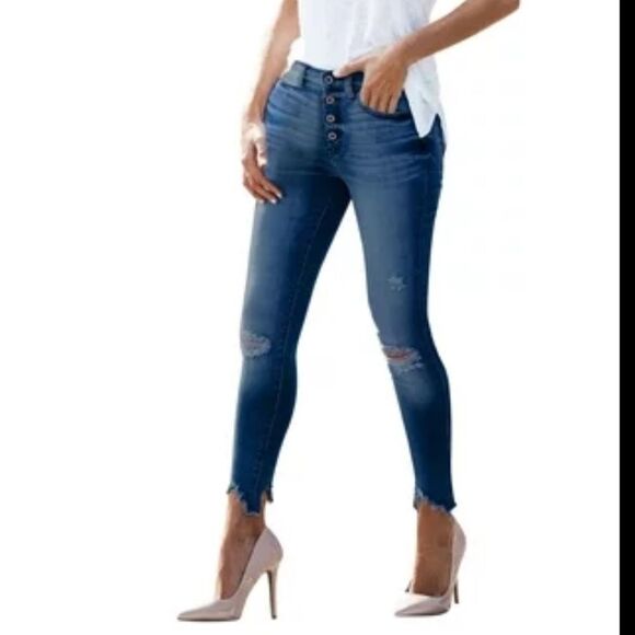 Ashley Mason Skinny Jeans Sz 5 - Picture 1 of 10